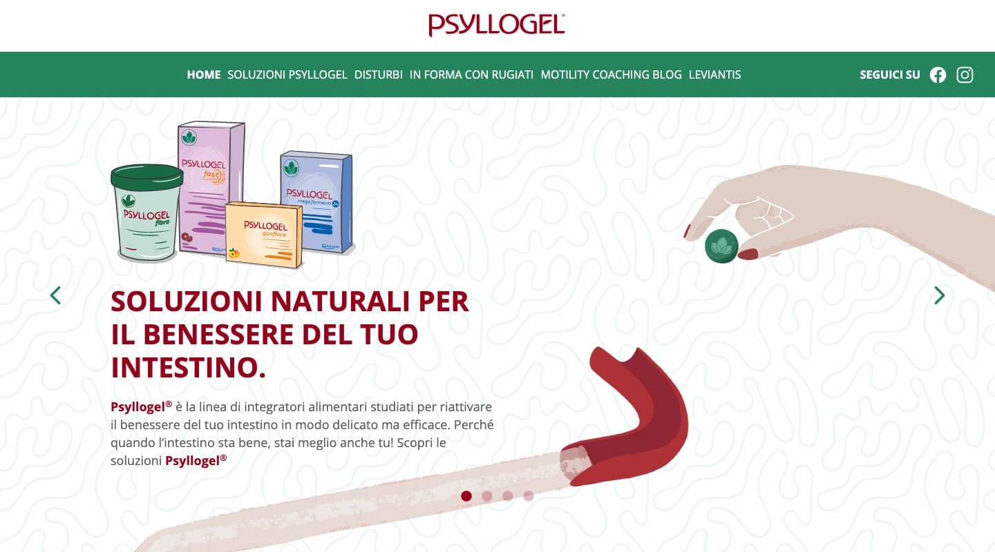 Home del sito Psyllogel